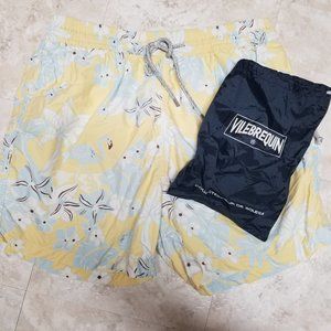 Vilebrequin  XXL Yellow and Floral Bathing Suit